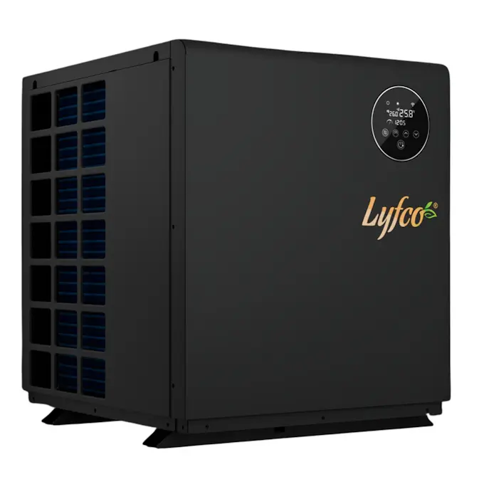 Poolvärmepump Lyfco Vertikal Inverter 10kW Med WiFi-Styrning
