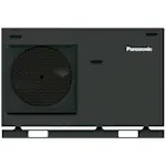 Panasonic Aquarea High Performance J-Gen WH-MDC05J3E5-1 Antracit 5kW Med inbyggd elpatron 3kW Monoblock Luft-vattenvärmepump Monoblock