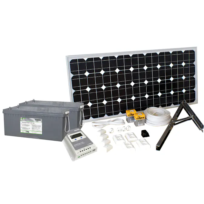 Sunwind Paket 200 W Basic Solcellspaket