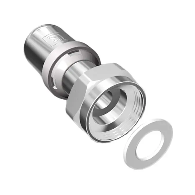 LK Systems Presskoppling Rak koppling lek/plan