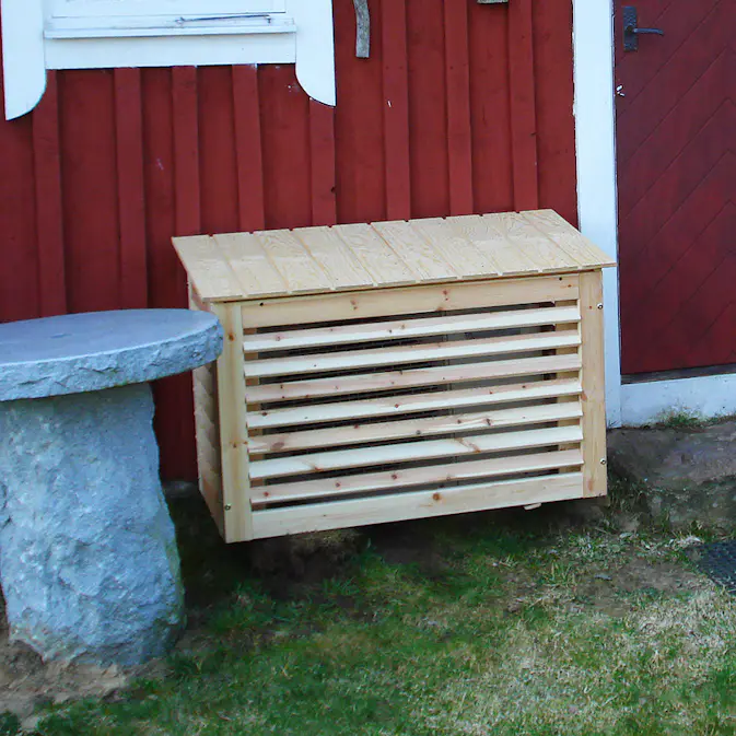 Värmepumpsskydd Eden Wood VP 1 Skydd för Luftvärmepump
