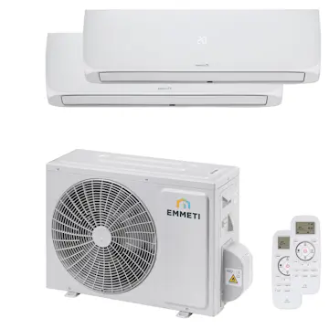 Emmeti Dual X-REVO-1824D Luftvärmepump