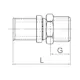 LK Systems Presskoppling PV Rak UG