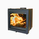 Kaminexperten Exclusive Mini Braskamin 5kW Spiskassett