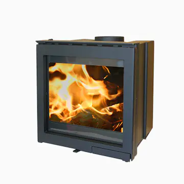 Kaminexperten Exclusive Mini Braskamin 5kW Spiskassett