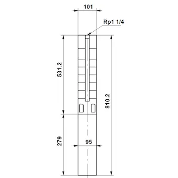 Grundfos Djupbrunnspump SP 2A-18