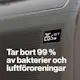 ELL Solid Dark Golvmodell Värme och Kyla SCOP 4,6 Luftvärmepump