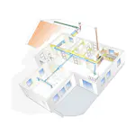 Aggregat Swegon Casa R7-H Smart L/R Rh 1400W