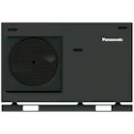 Panasonic Aquarea High Performance J-Gen WH-MDC07J3E5-1 Antracitgrå 7kW Med inbyggd elpatron 3kW Luft-vattenvärmepump Monoblock