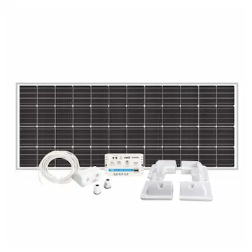 Solcellspaket 120W Husvagn & Husbil Hörn