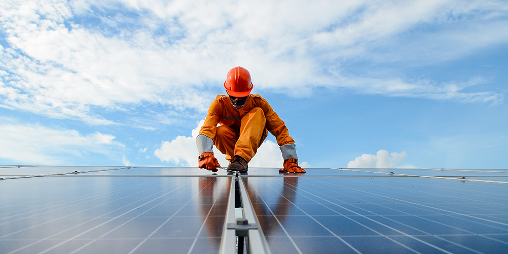 Installation solceller