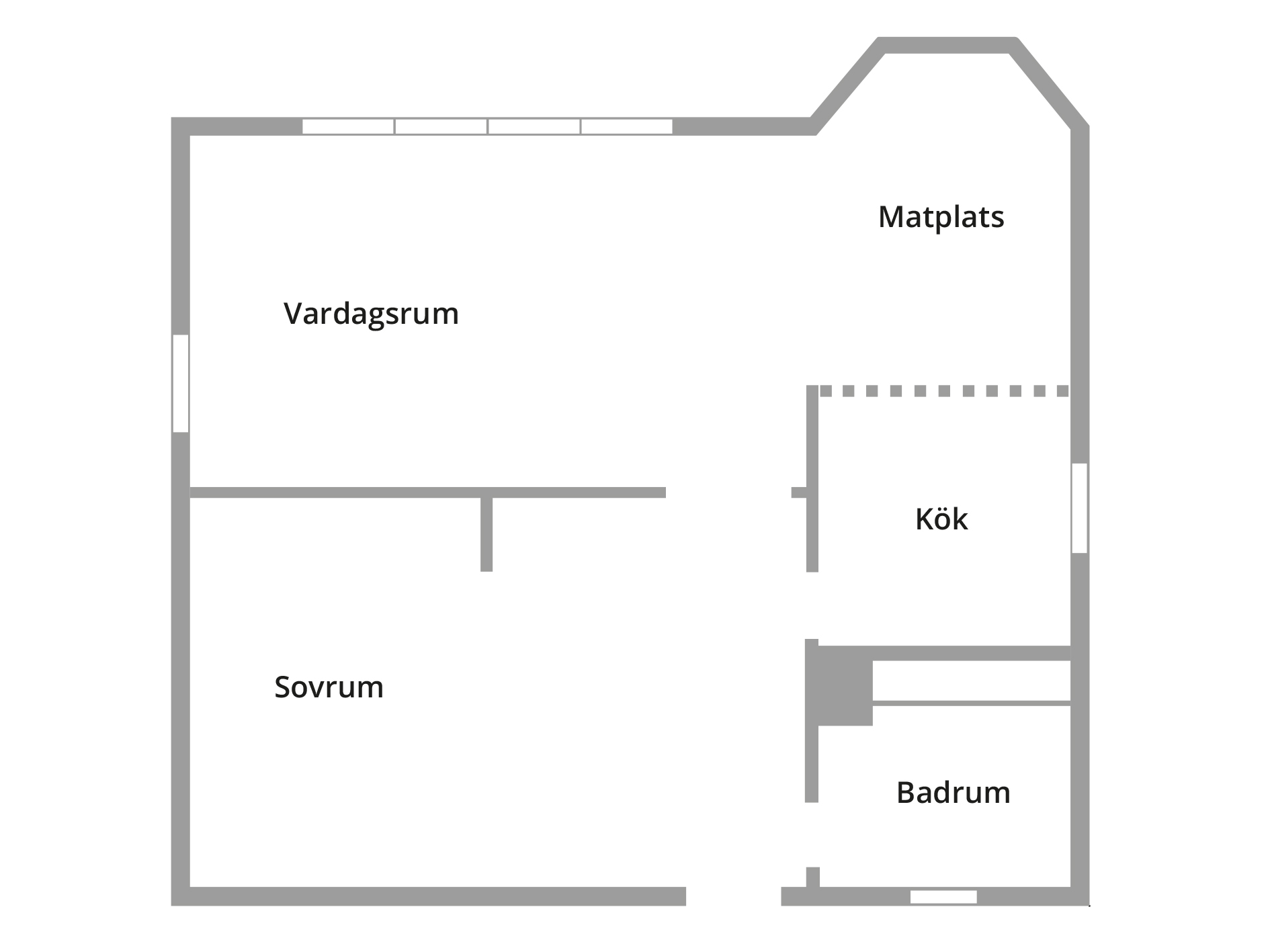 Huset är på 130 m².