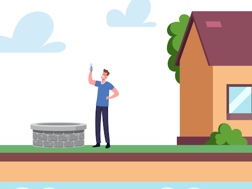 Med egen brunn är det viktigt att regelbundet testa kvaliteten på dricksvattnet på grund av vanligt förekommande problem med ytvatten som läcker igenom, rostiga brunnslock eller förorenad närmiljö som påverkar grundvattnet.