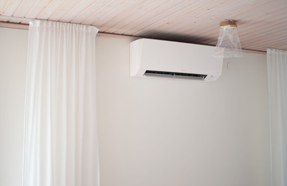 Nu är allt färdigt. Så här blev det inne i huset.