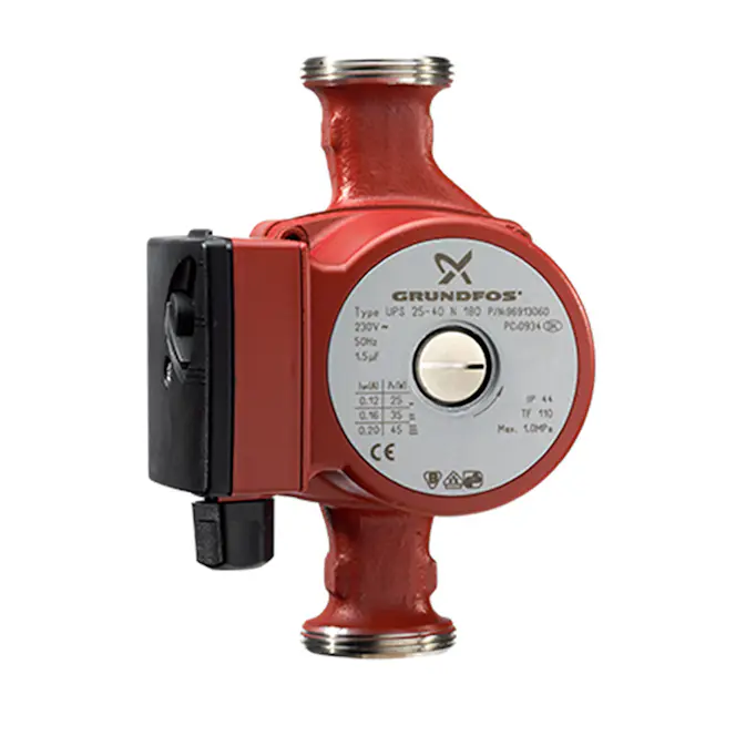 Grundfos Tappvarmvattenpump UPS 25-80 N 180