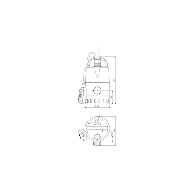 Grundfos Avloppspump Multibox B-CC7A-1