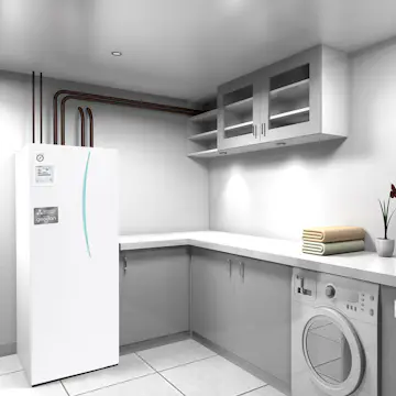 Mitsubishi Electric Geodan Bergvärmepump