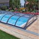 Gullberg & Jansson Nova Comfort 4x10 med sarg 5 sektioner Pooltak
