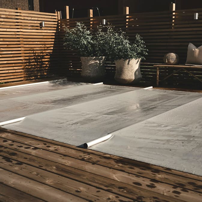 Gullberg & Jansson Capella Rund Poolskydd