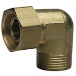 Uponor Vinkelanslutning Fluvia Utv/Löpmutter