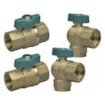 Uponor Avstängningsventil Vario B Vinkel 90° WGF