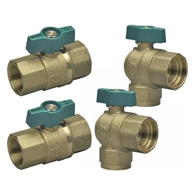 Uponor Avstängningsventil Vario B Vinkel 90° WGF