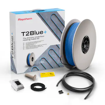 Golvvärmepaket Raychem T2Blå+12 med Senz-WiFi Termostat