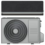 ELL Front Boost 18 6,15kW/6kW Värme/Kyla SCOP 4,1 Luftvärmepump