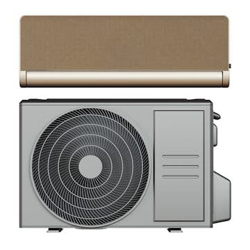 Värmepump ELL Front Golden