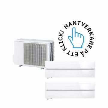 Standardinstallation duo Norra Sverige utan ROT