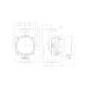 Grundfos Tappvarmvattenpump Alpha1 20-40 150 N