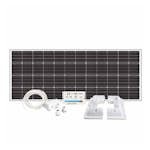 Solcellspaket 120W Husvagn & Husbil Hörn