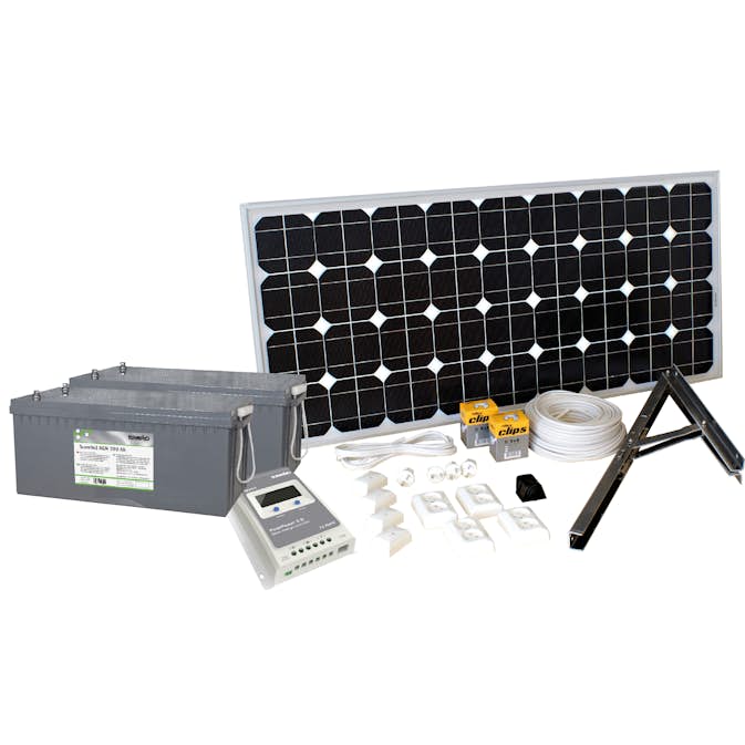Sunwind Paket 200 W Basic Solcellspaket