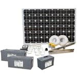 Sunwind Paket 200 W Duo Solcellspaket