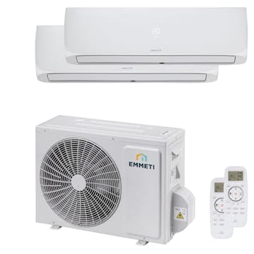 Luftvärmepump Emmeti Dual X-REVO-1824D
