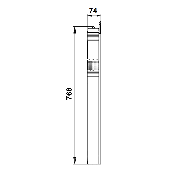 Grundfos Djupbrunnspump SQE1