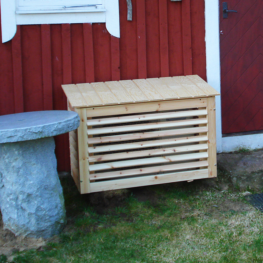 Värmepumpsskydd Eden Wood VP 1 Skydd för Luftvärmepump