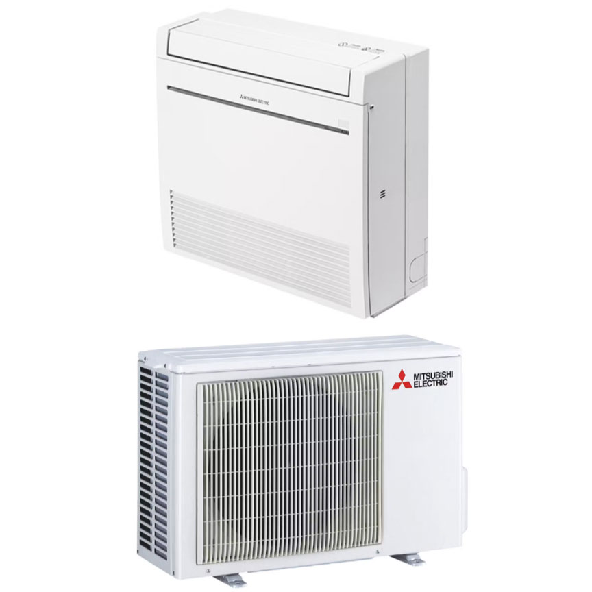 Mitsubishi Electric Dojo 25 Golvmodell Luftvärmepump