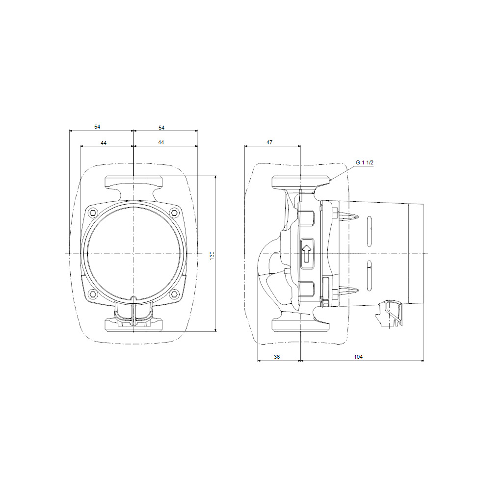 Grundfos Cirkulationspump Alpha1