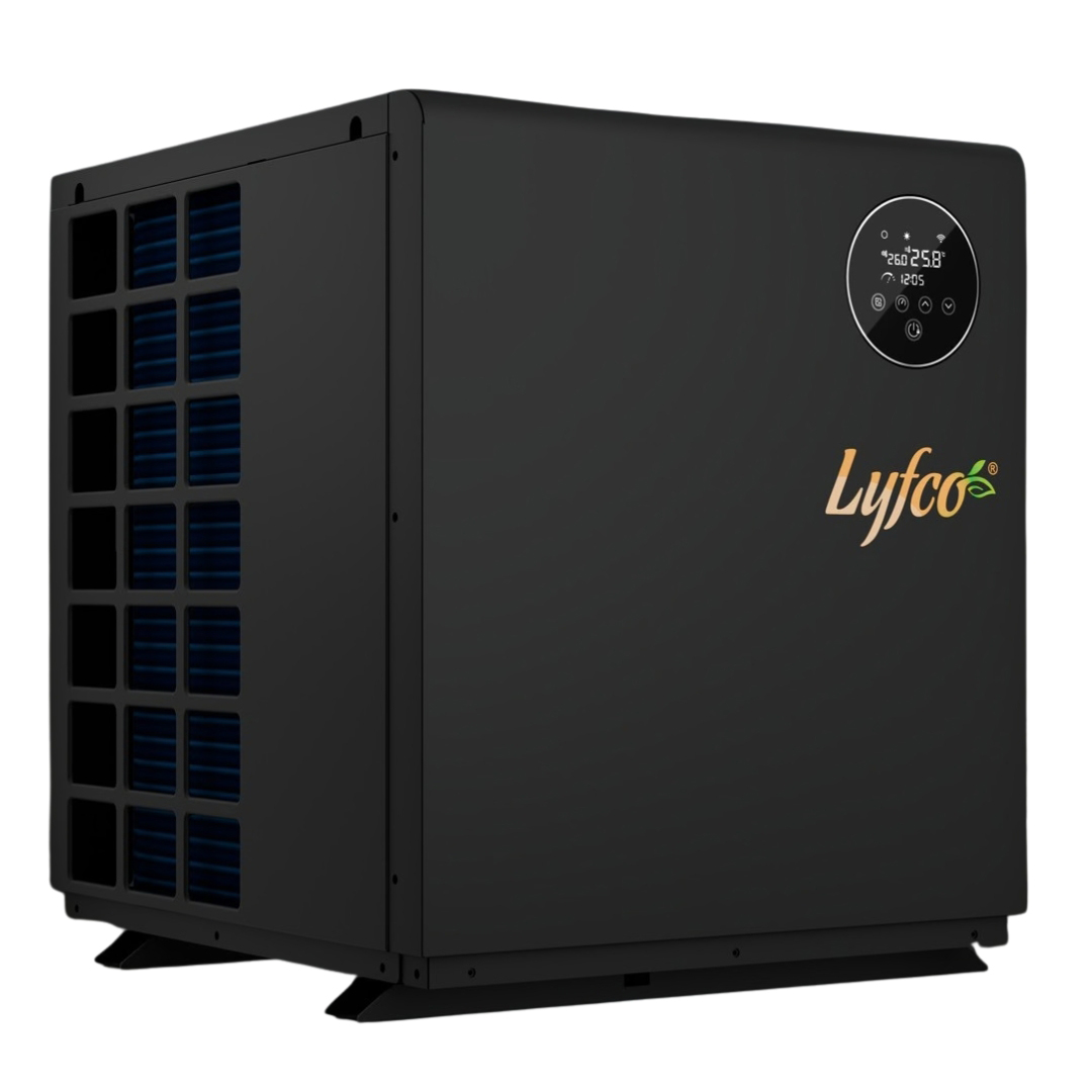 Poolvärmepump Lyfco Vertikal Inverter 10kW Med WiFi-Styrning