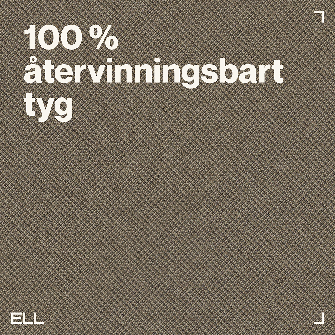 Tygfront ELL till Luftvärmepump Front