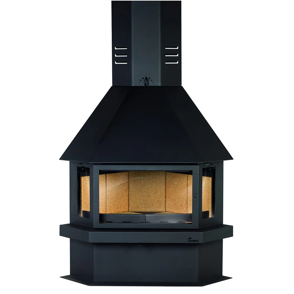 Fristående kamin Lacunza CM 300 Placering: i hörn
