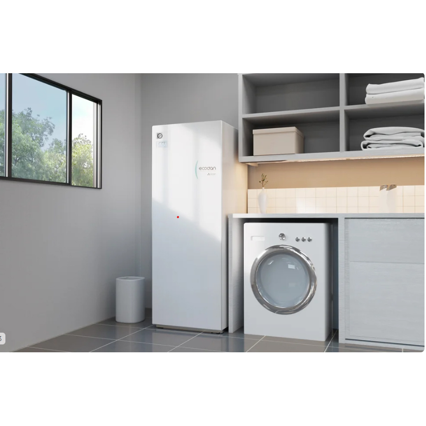 Mitsubishi Electric Ecodan SWM80 Värme 7,5kW A+++ SCOP 4,66 Luft-vattenvärmepump