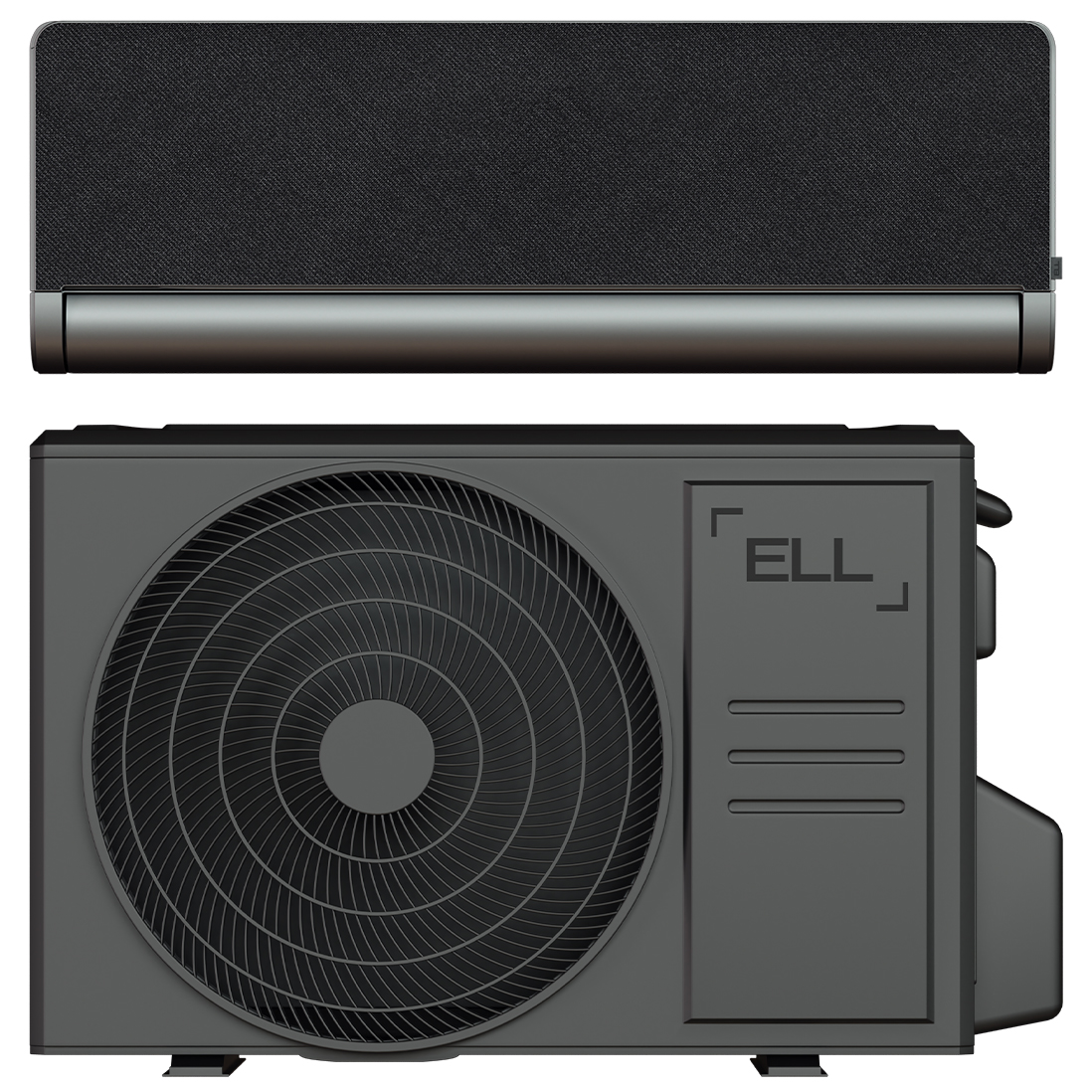 ELL Front Boost 18 Luftvärmepump Svart