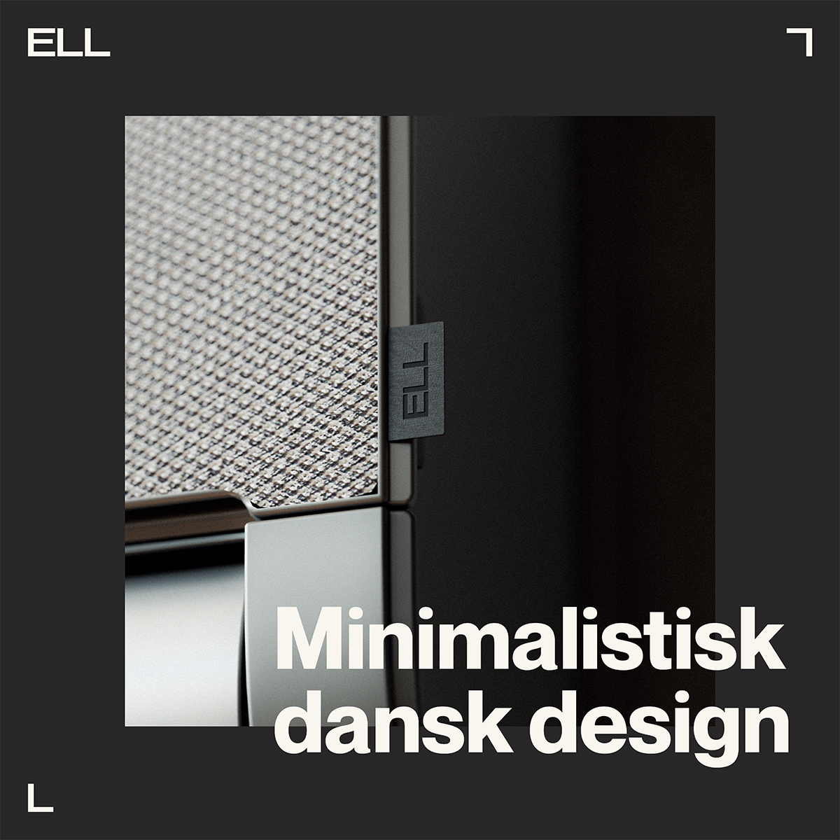 ELL Front Silver Luftvärmepump