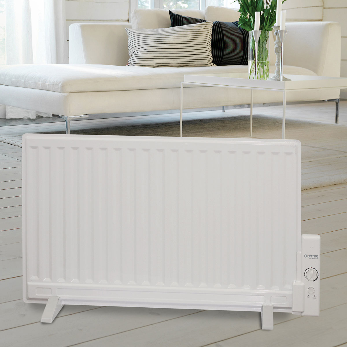 BIMETALLRADIATOR BASIC 230V 800W BxH: 940x555 mm