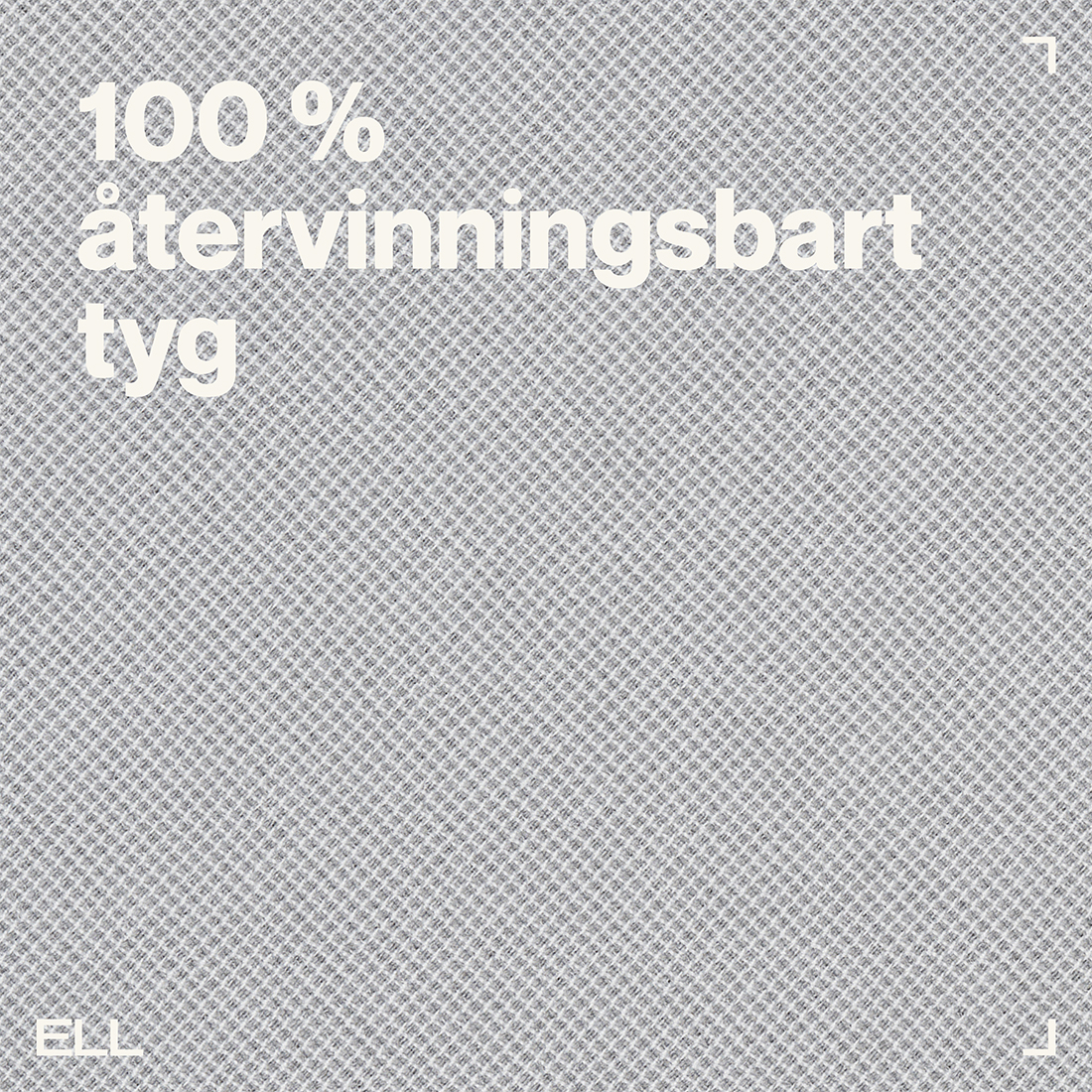 Tygfront ELL till Luftvärmepump Front