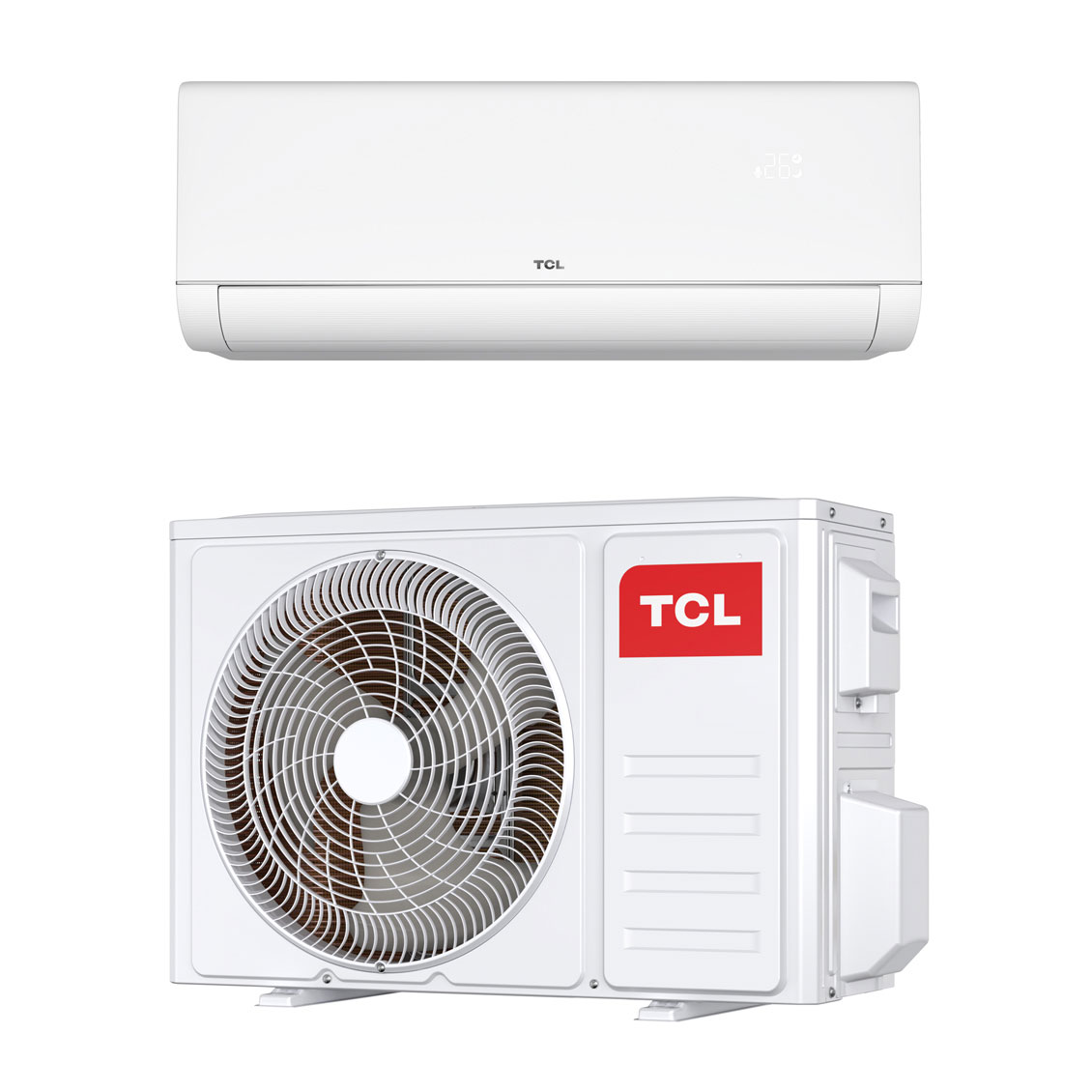 TCL BreezeIN 2.0 S09P9S1 P9 9K AC-funktion och Underhållsvärme Luftvärmepump