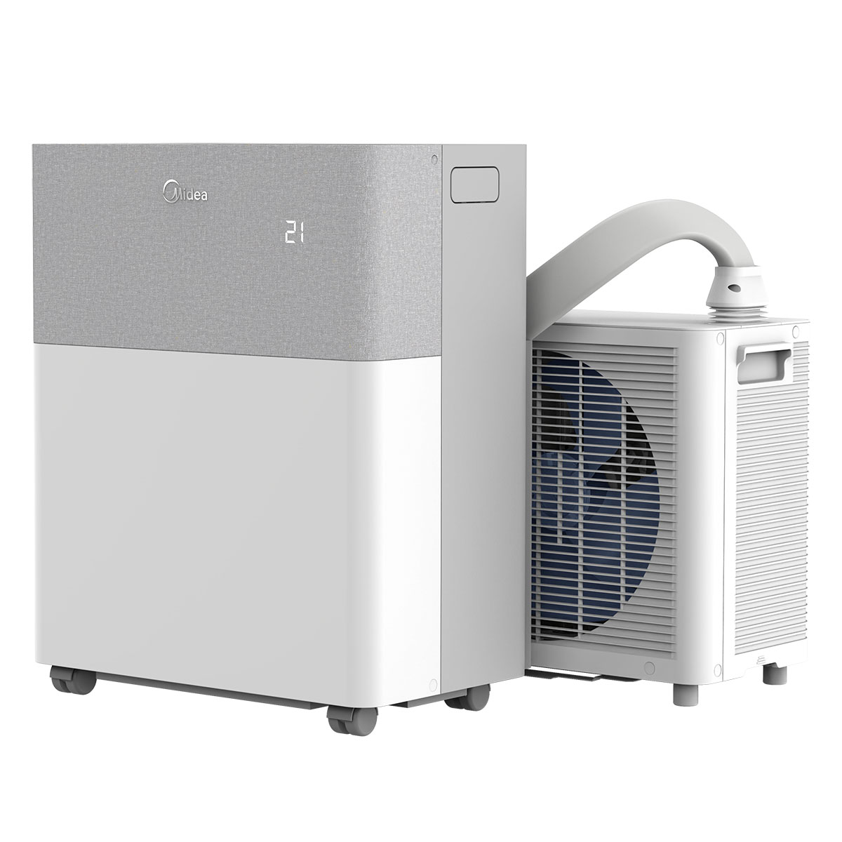 Midea PortaSplit Energisnål 4-i-1 Kylning och Uppvärmning Energieffektivitet A++ 12000BTU Portabel AC