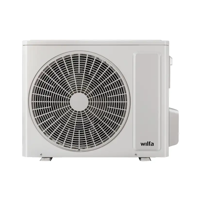 Fast-installerad AC Wilfa VISBY 3,6kW Kyleffekt A++ SEER 8,4 Upp till 80m²